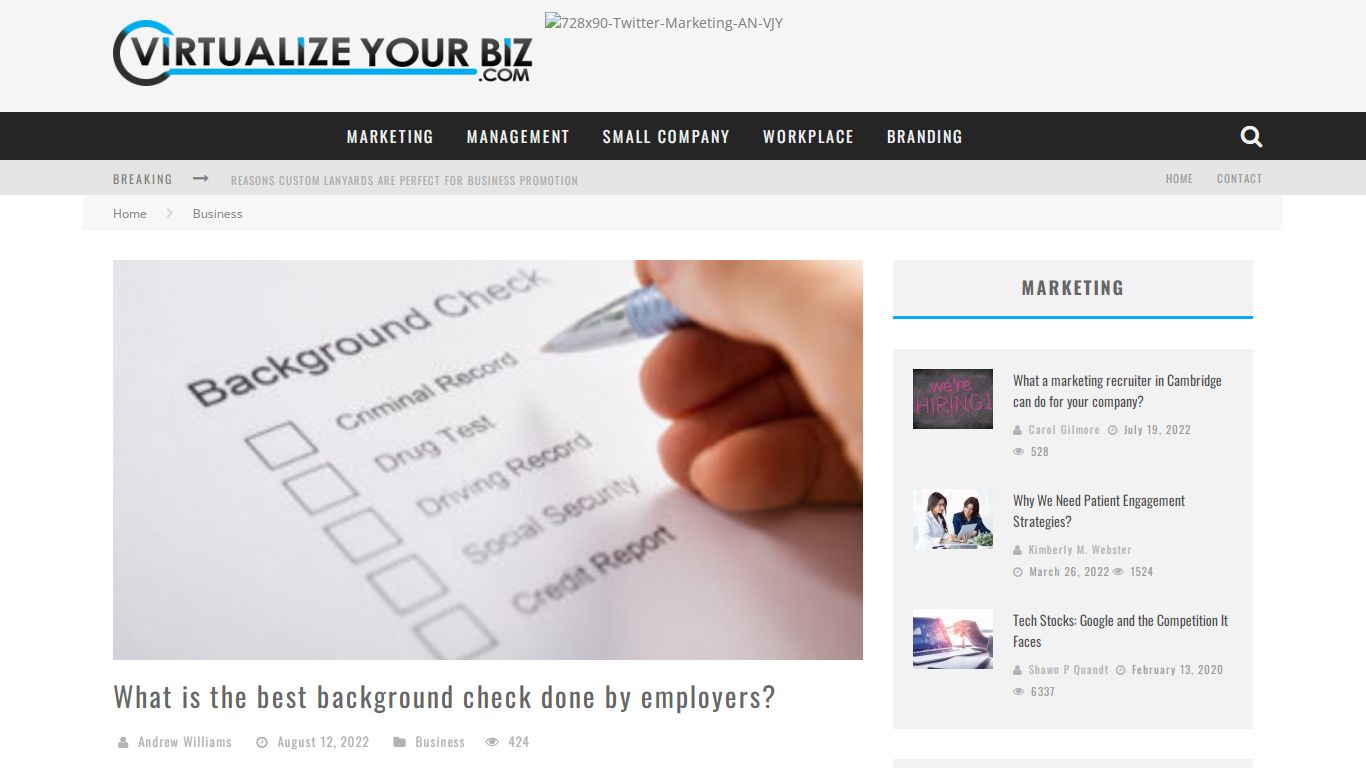 What is the best background check done by employers?